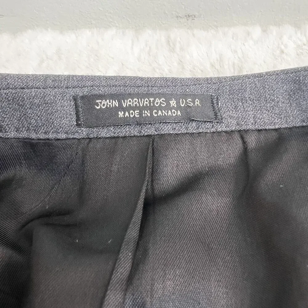 John Varvatos Blazer Dark Gray SOHO Fit Wool Men’s 44R - Picture 6 of 13